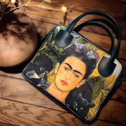 Kabelka kitto Frida  (tmavě zelená)